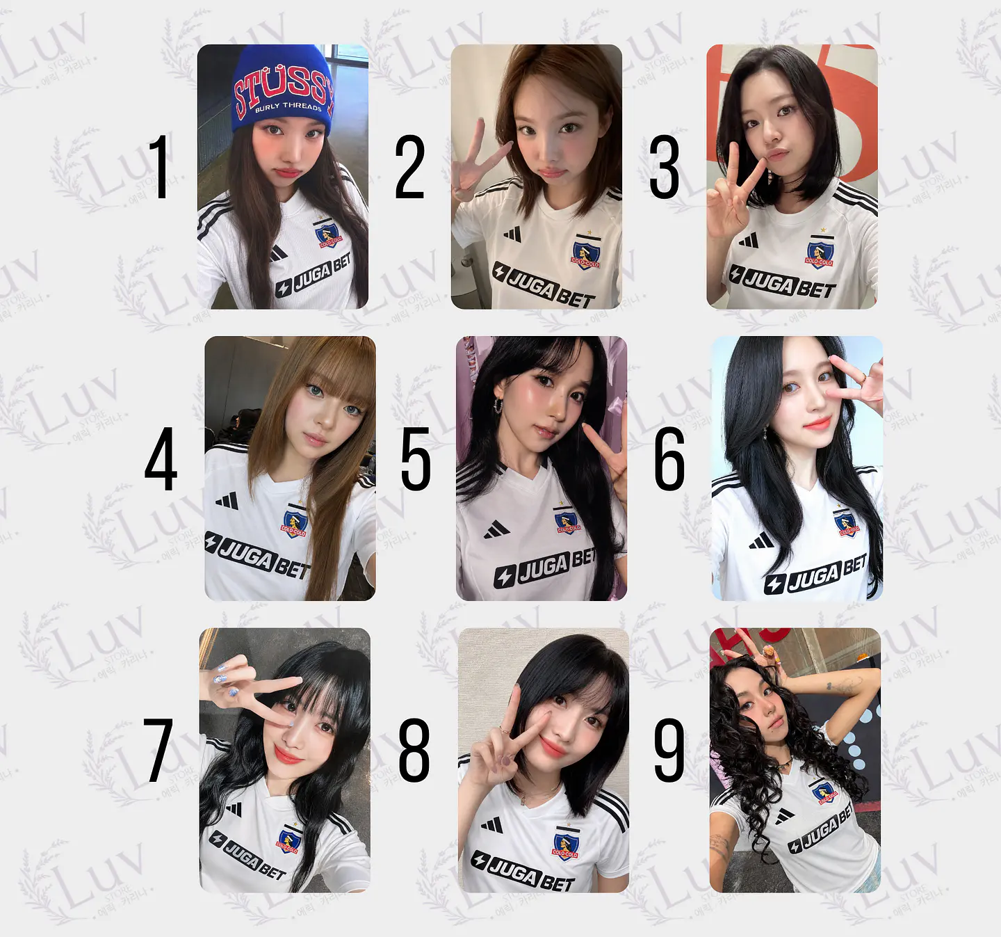 Photocards Twice Colo-Colo 2