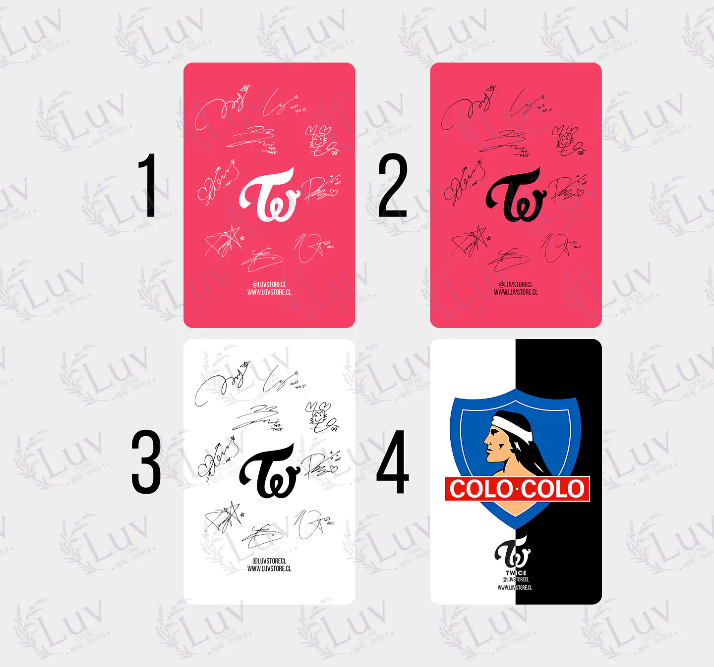 Photocards Twice Colo-Colo 4