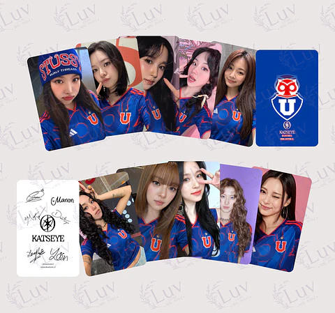 Photocards Twice Universidad De Chile 