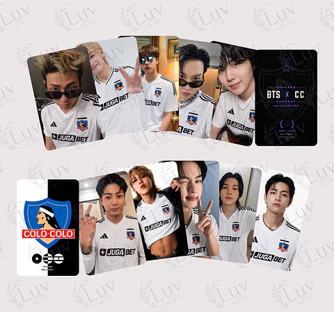 Photocards BTS Colo-Colo