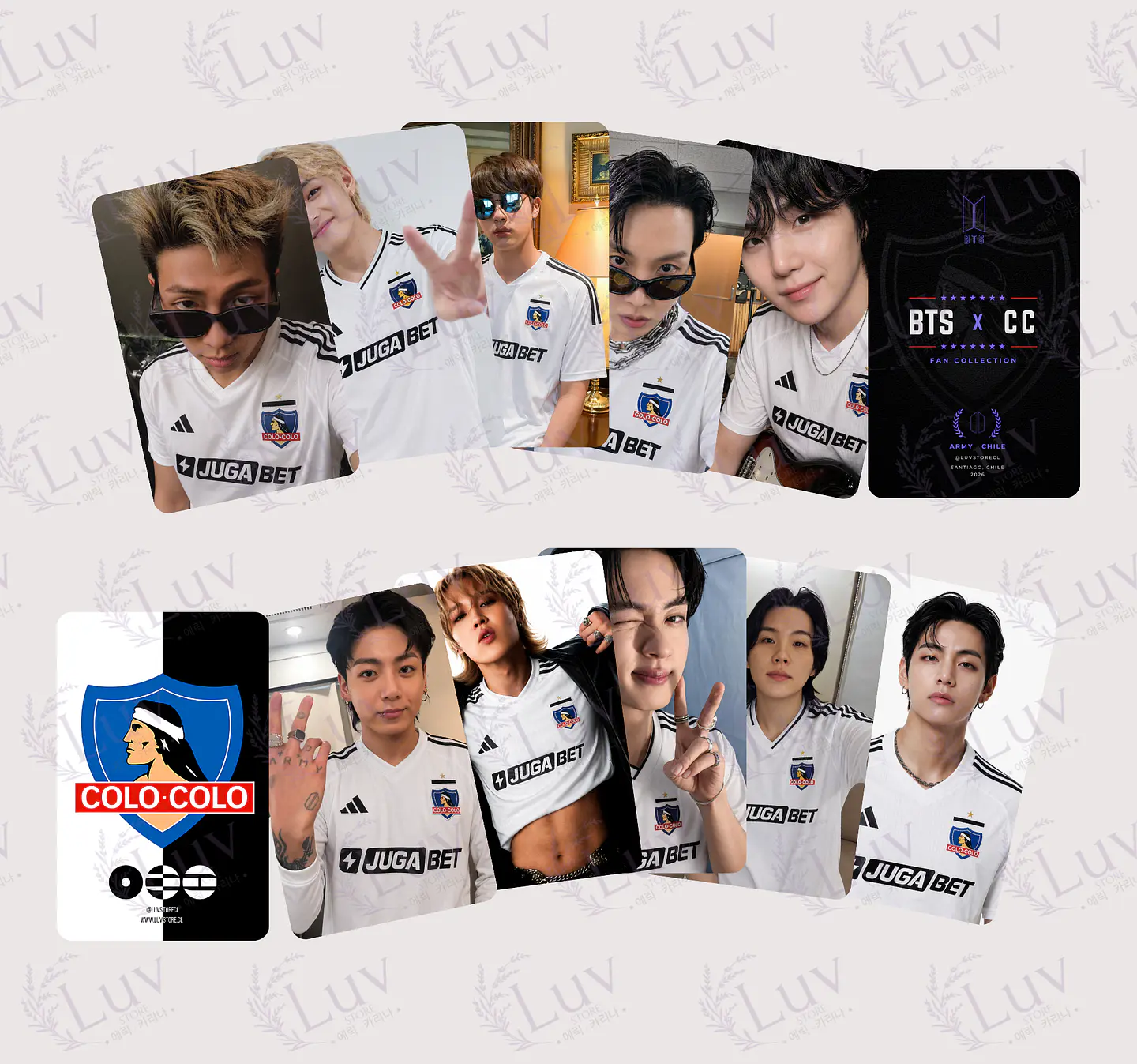 Photocards BTS Colo-Colo 1