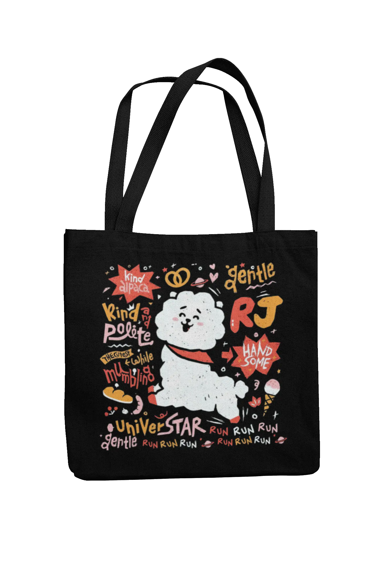Totebag BT21 RJ | Gentle Universe Star 1
