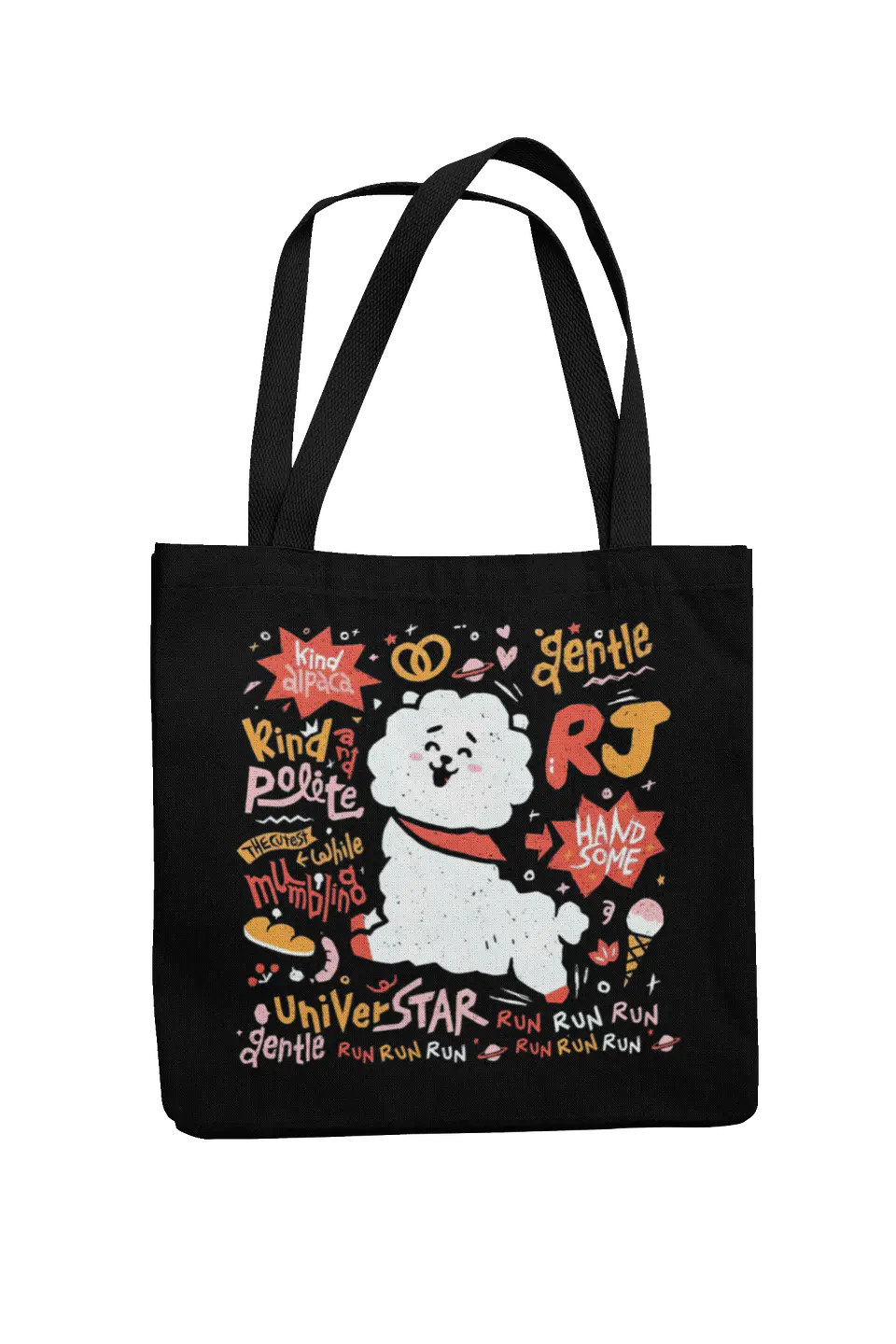 Totebag BT21 RJ | Gentle Universe Star 1
