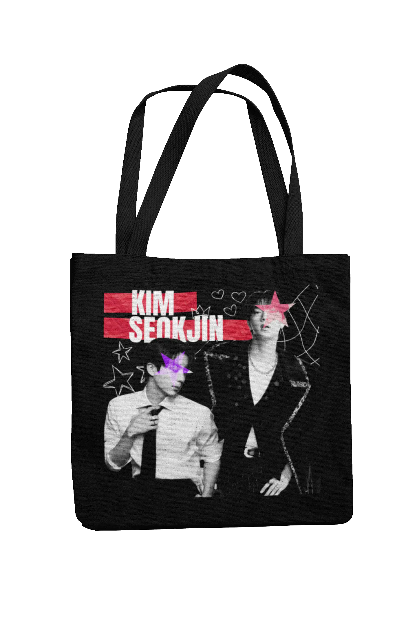 Totebag Jin BTS | Rock Star Duality 1