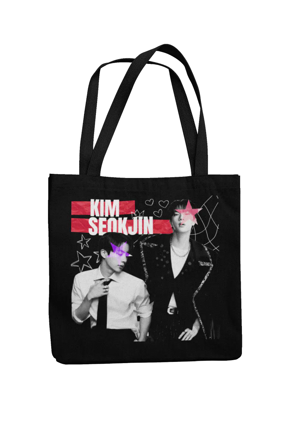 Totebag Jin BTS | Rock Star Duality 1