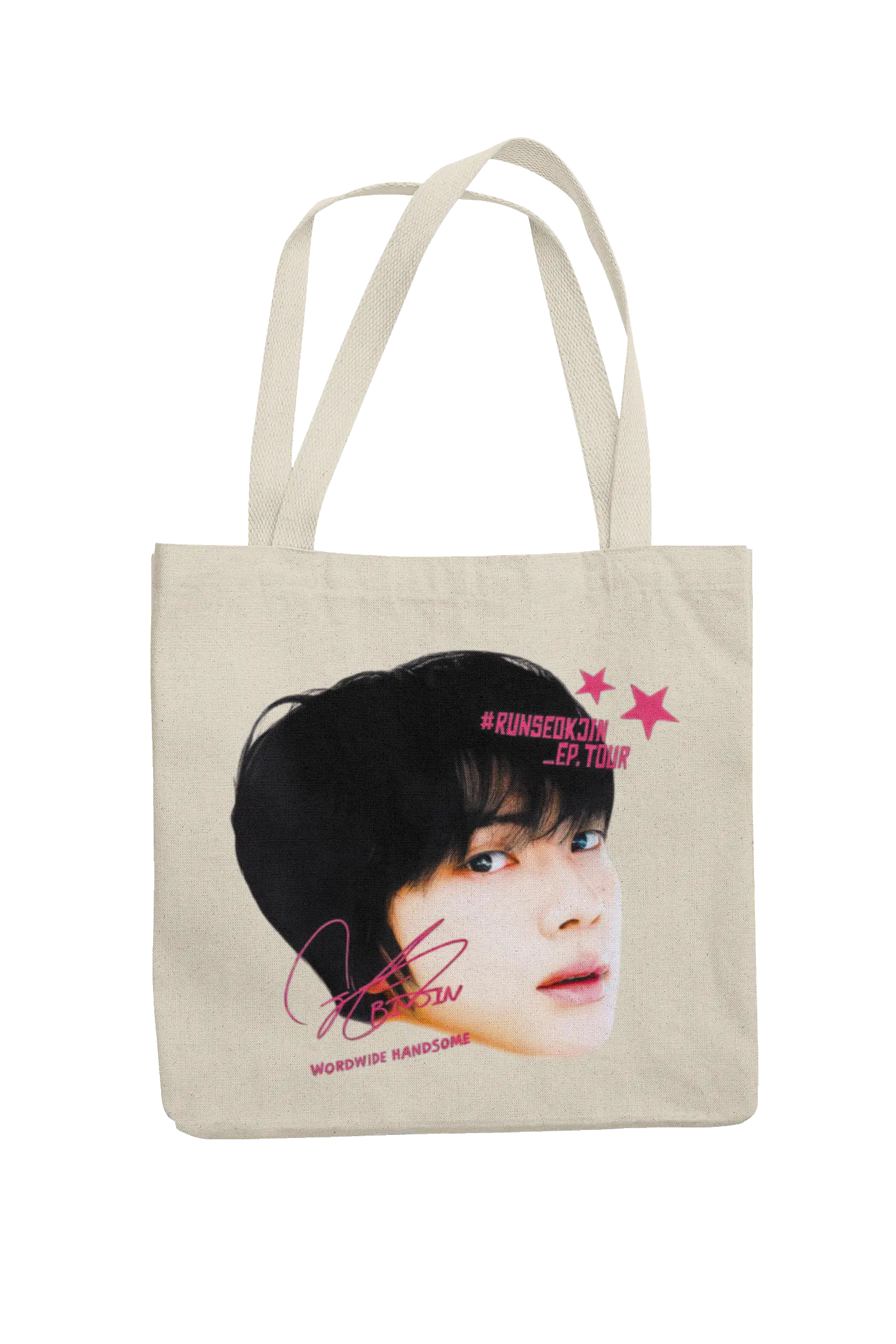 Totebag Jin BTS | Worldwide Handsome Tour 1