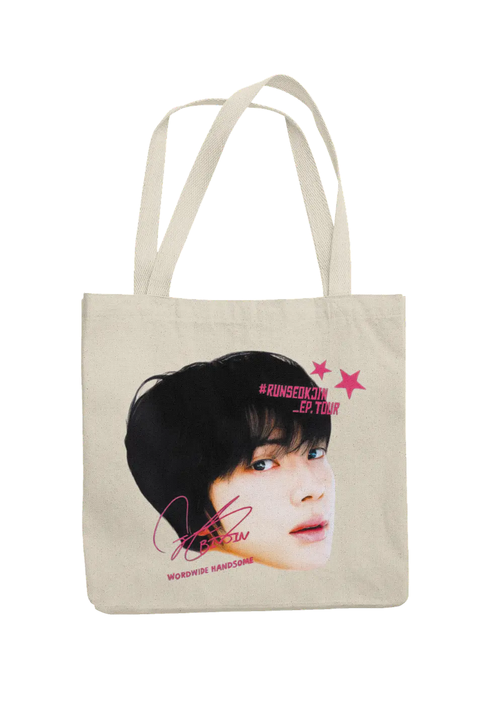 Totebag Jin BTS | Worldwide Handsome Tour 1