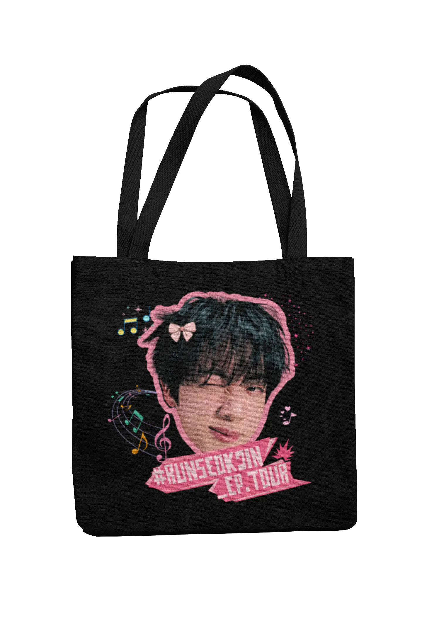 Totebag Jin BTS | Pink Melody Tour 1