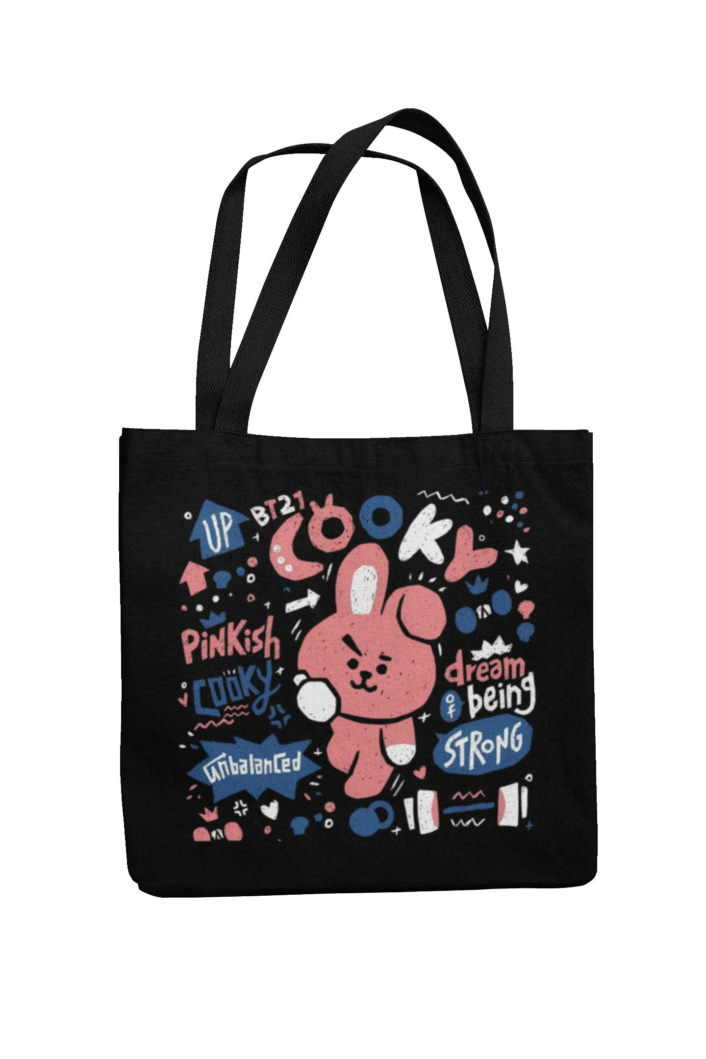 Totebag BT21 Cooky | Pinkish Strong 1