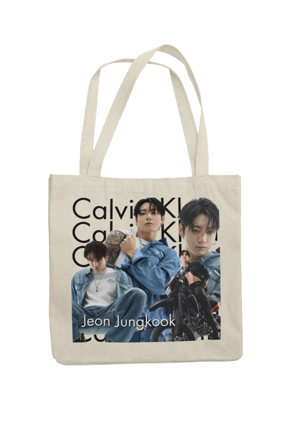 Totebag Jungkook BTS | Denim Rebel 2