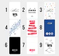 Photocard Jin BTS Fanmade - Miniatura 8