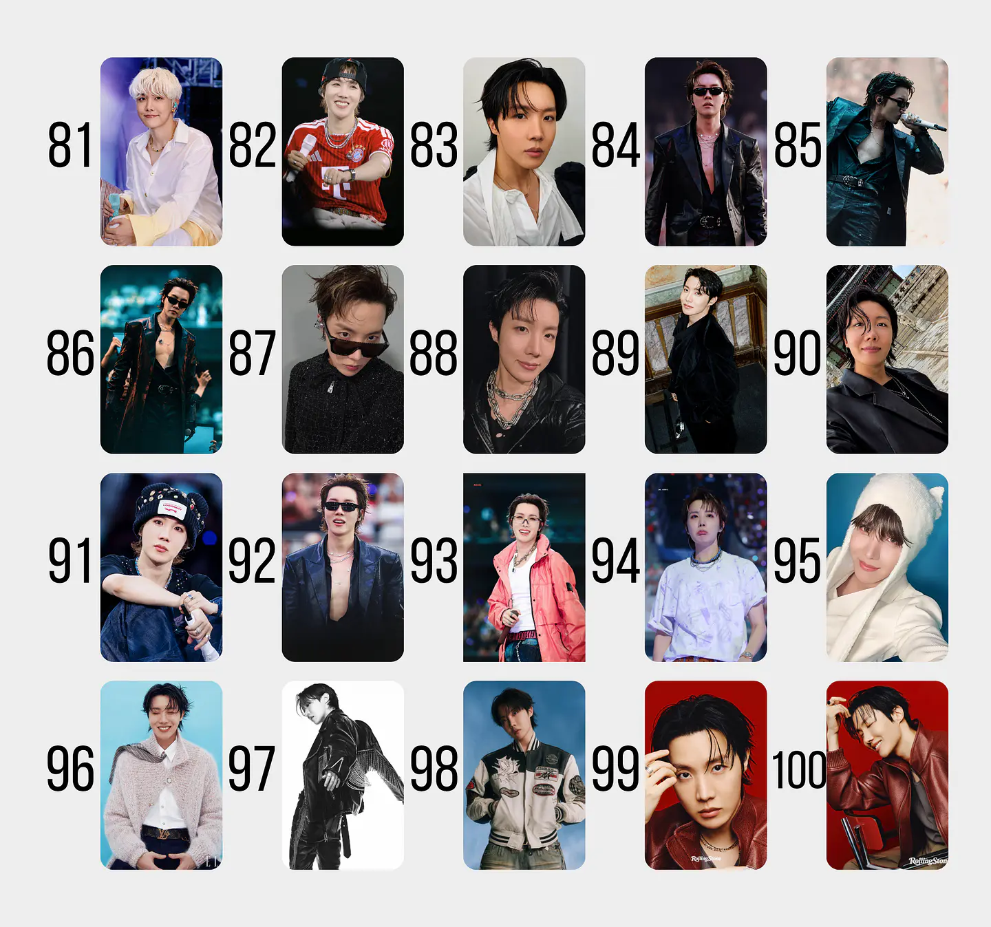 Photocard JHope BTS Fanmade 5