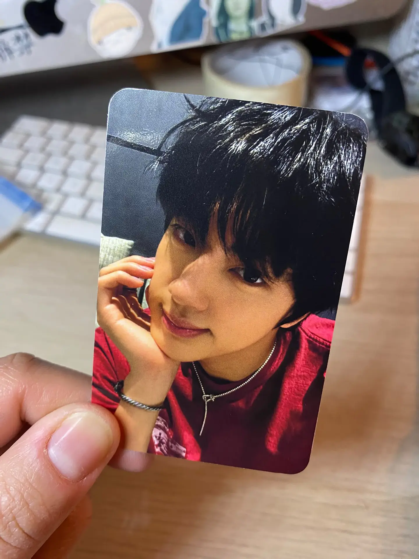 Photocard Jin BTS Fanmade 9
