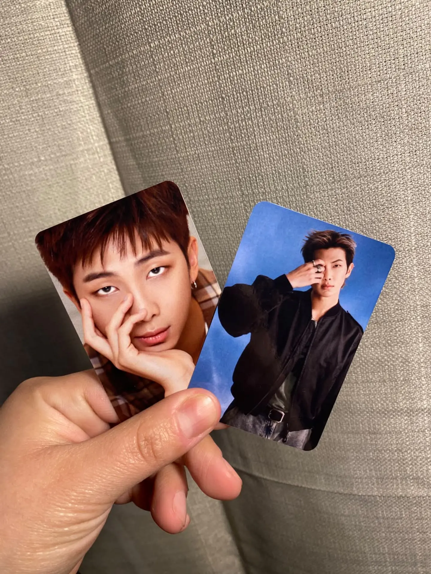 Photocards Namjoon RM BTS Fanmade  9