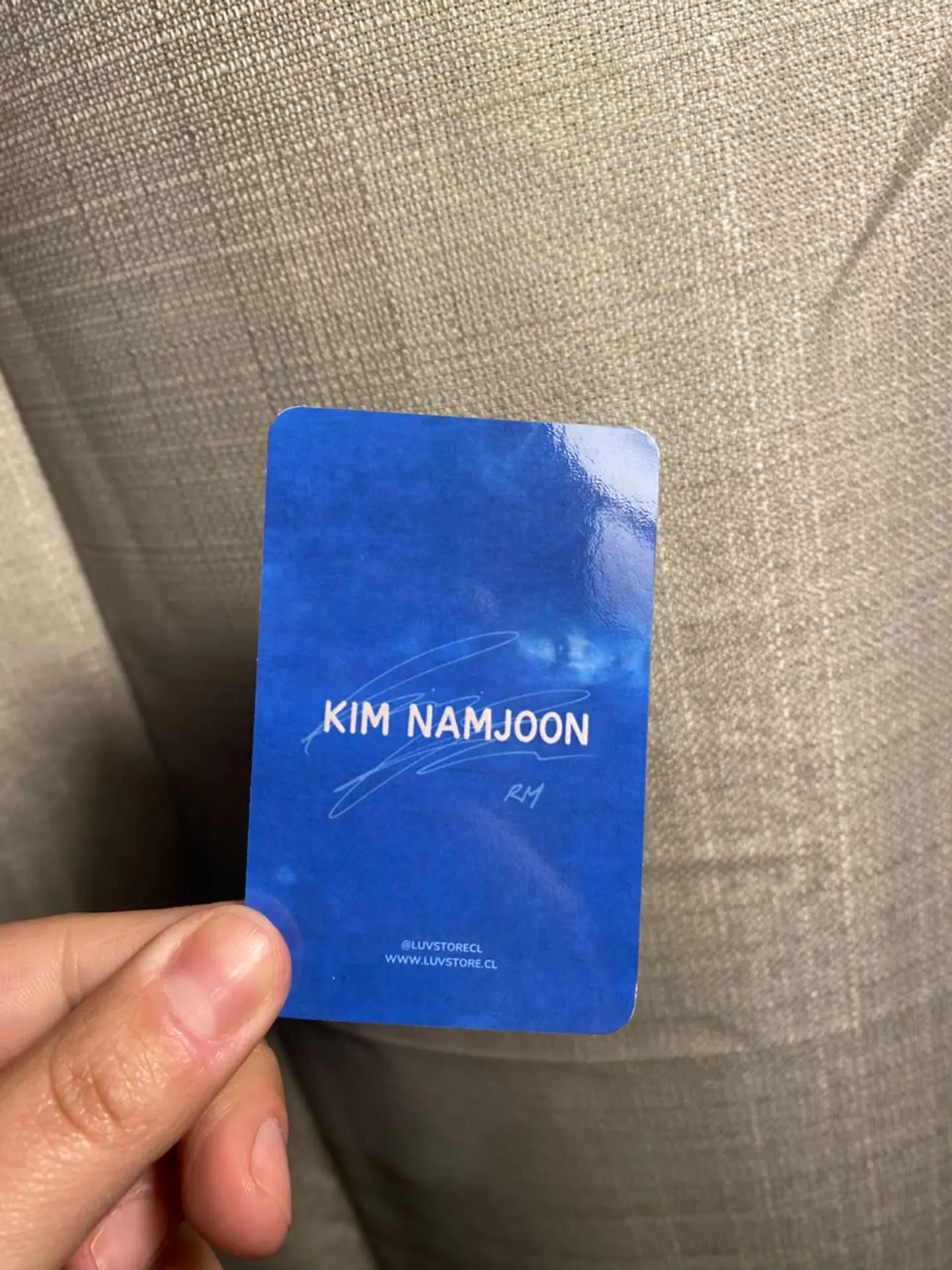 Photocards Namjoon RM BTS Fanmade  11