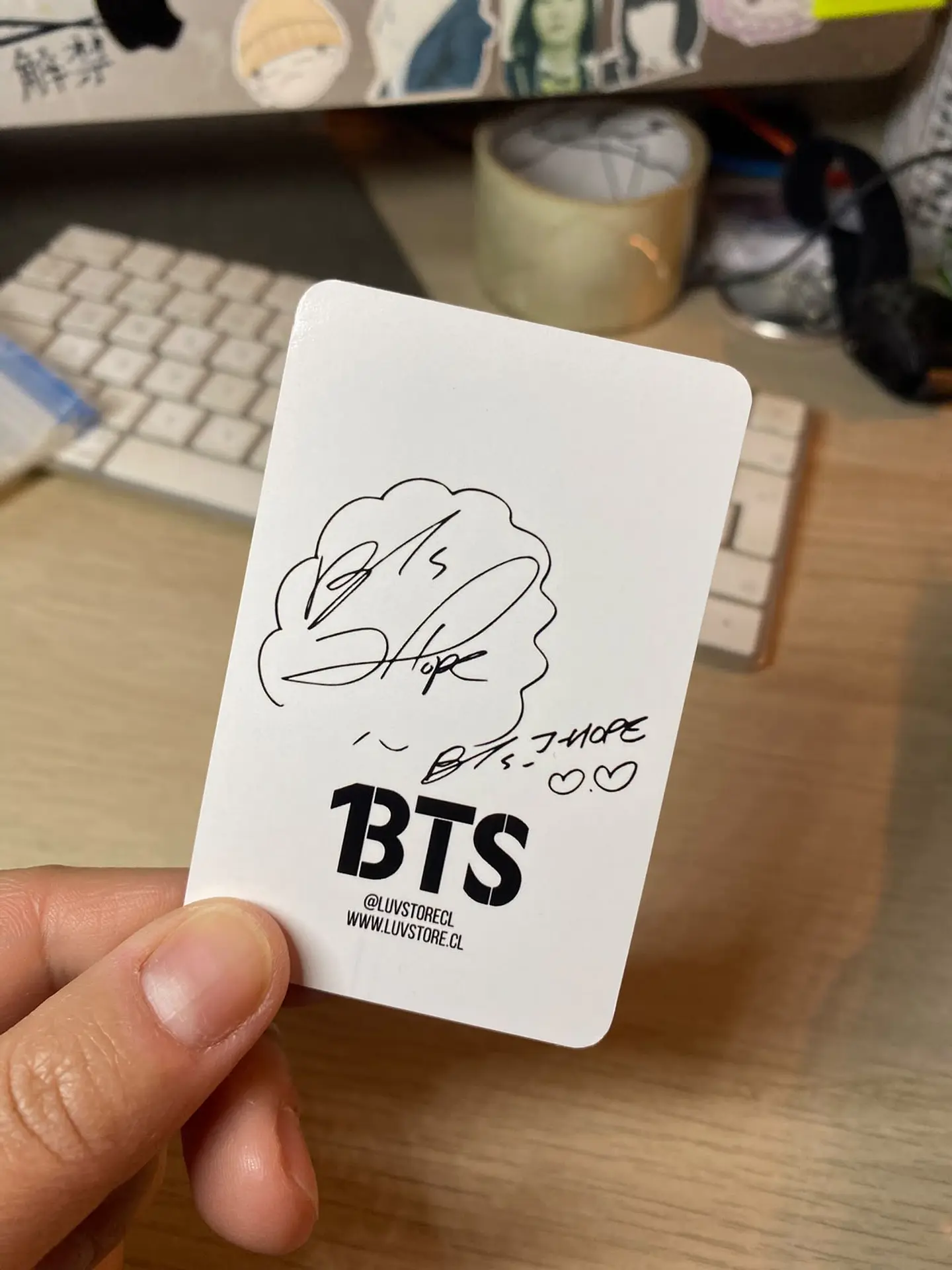 Photocard JHope BTS Fanmade 8