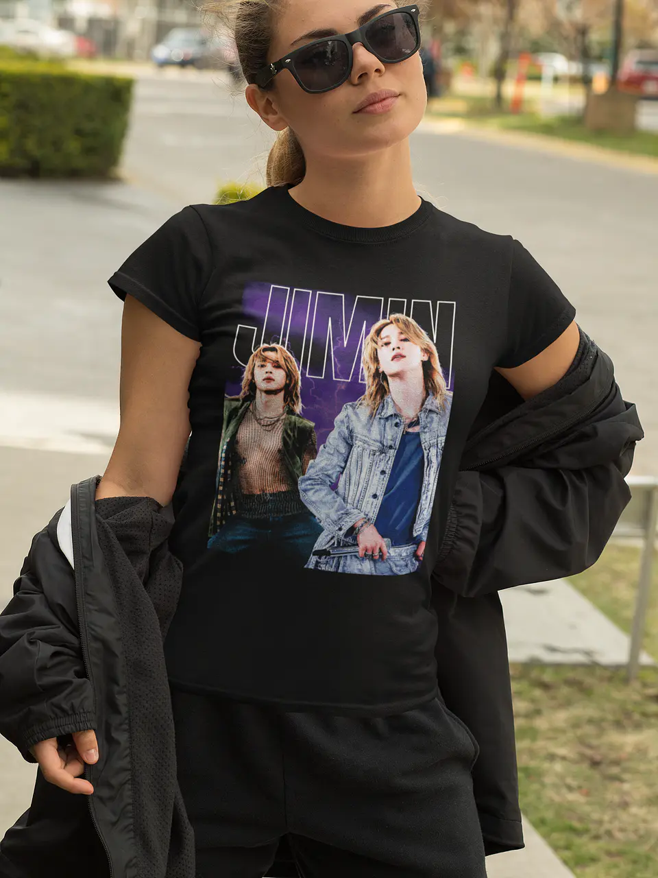 Polera Jimin BTS Retro Stage Edition 2