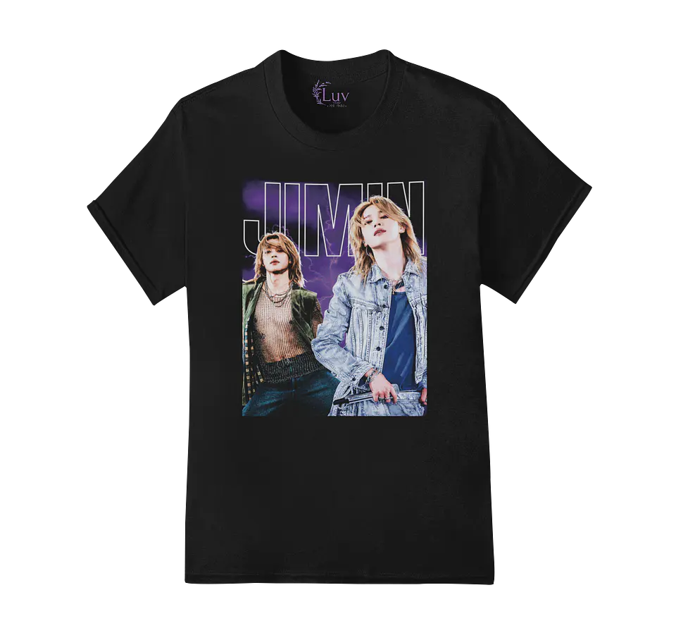 Polera Jimin BTS Retro Stage Edition 1