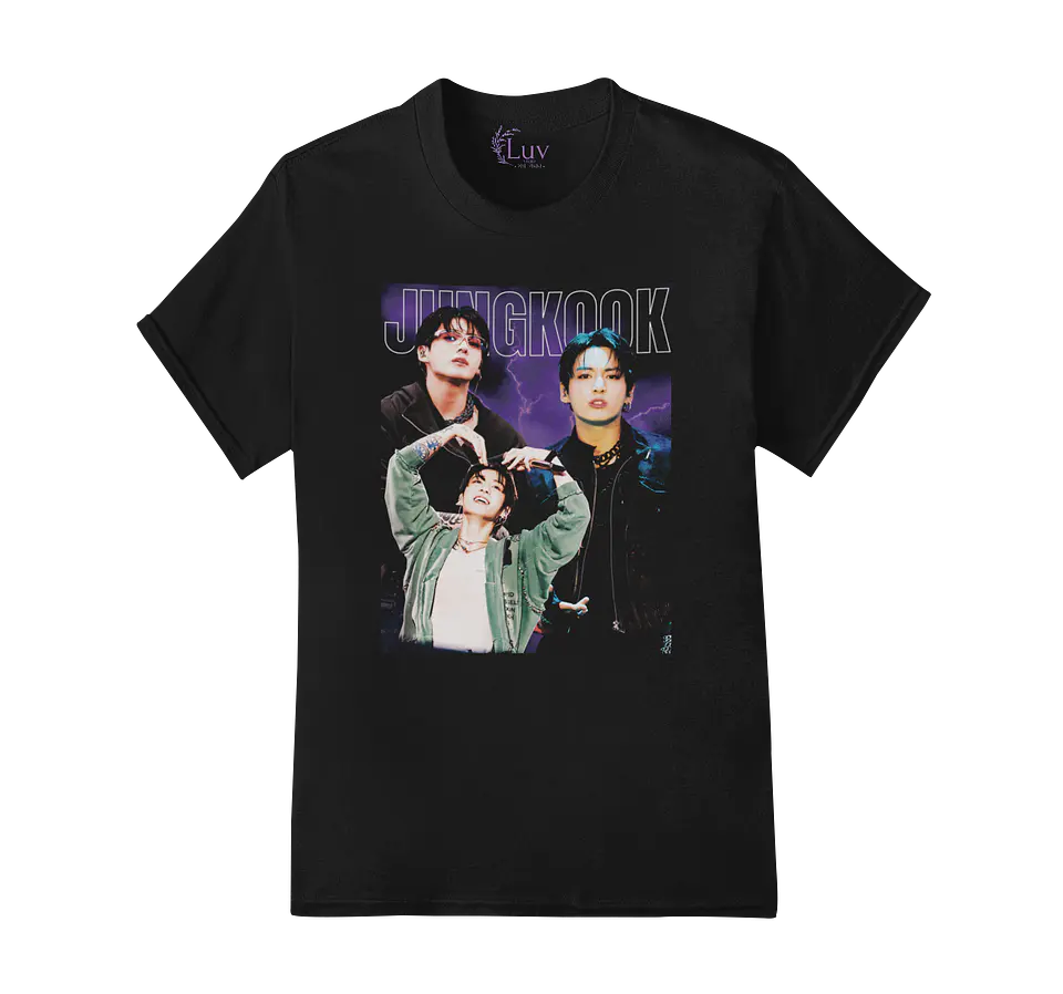Polera Jungkook BTS Retro Stage Edition 1