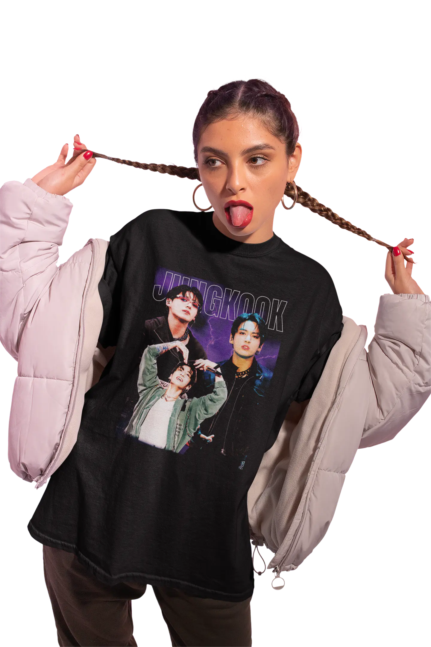 Polera Jungkook BTS Retro Stage Edition 2