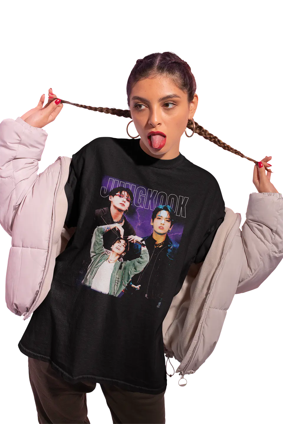 Polera Jungkook BTS Retro Stage Edition 2