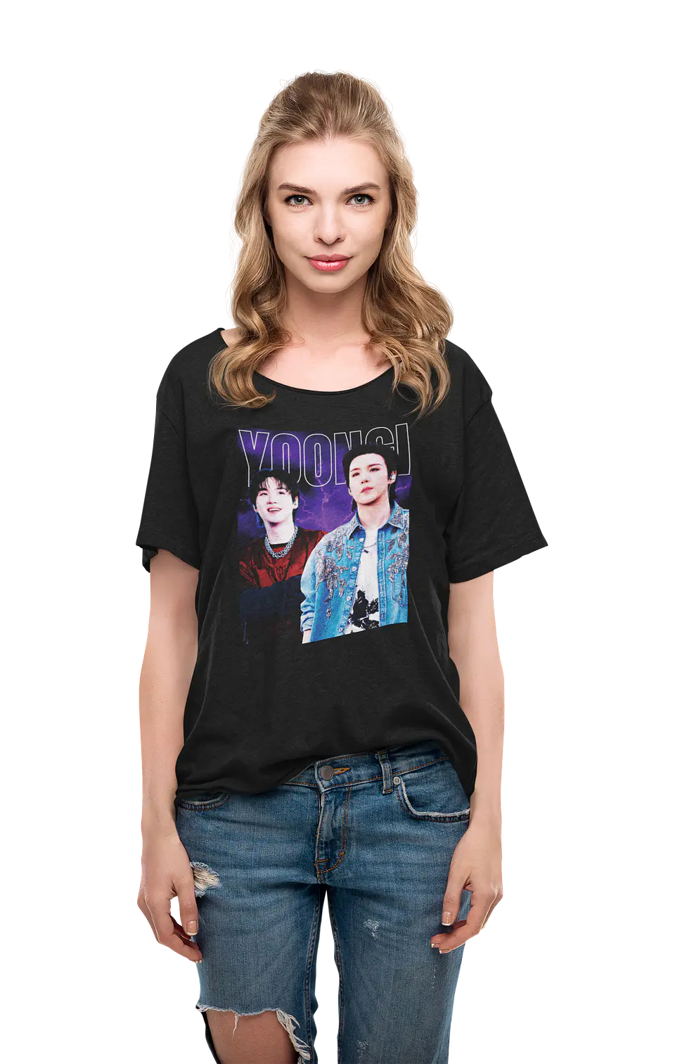 Polera Yoongi / Suga BTS Retro Stage Edition 2