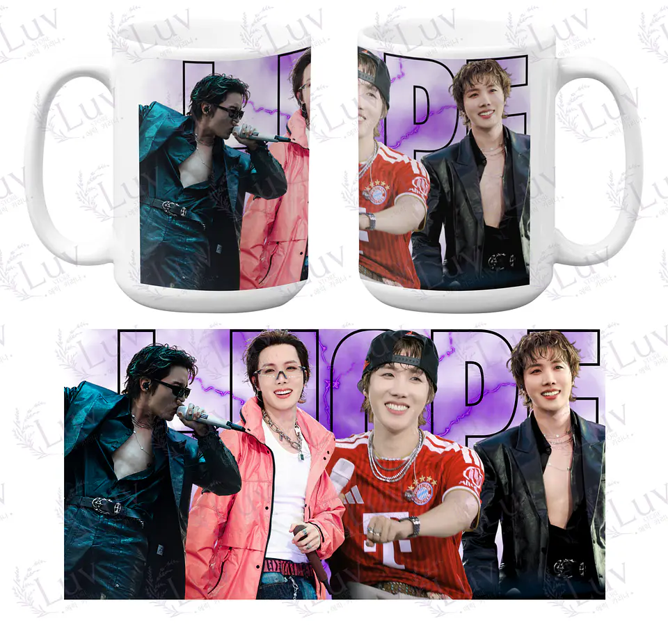 Tazón J-Hope BTS | Stage Edition 1