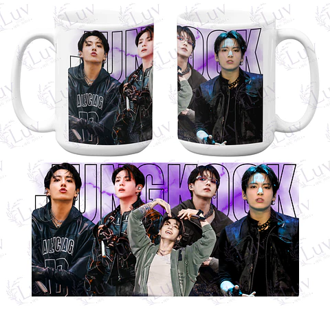 Tazón Jungkook BTS | Stage Edition