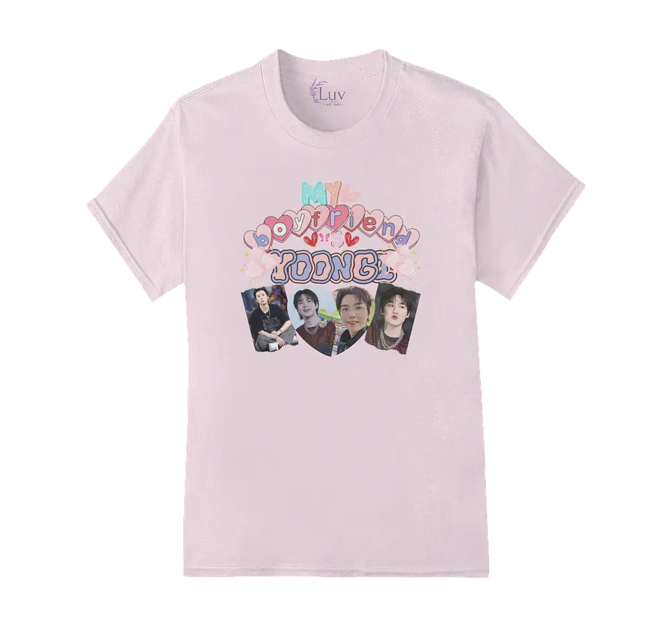 Polera BTS My Boyfriend is Yoongi 2
