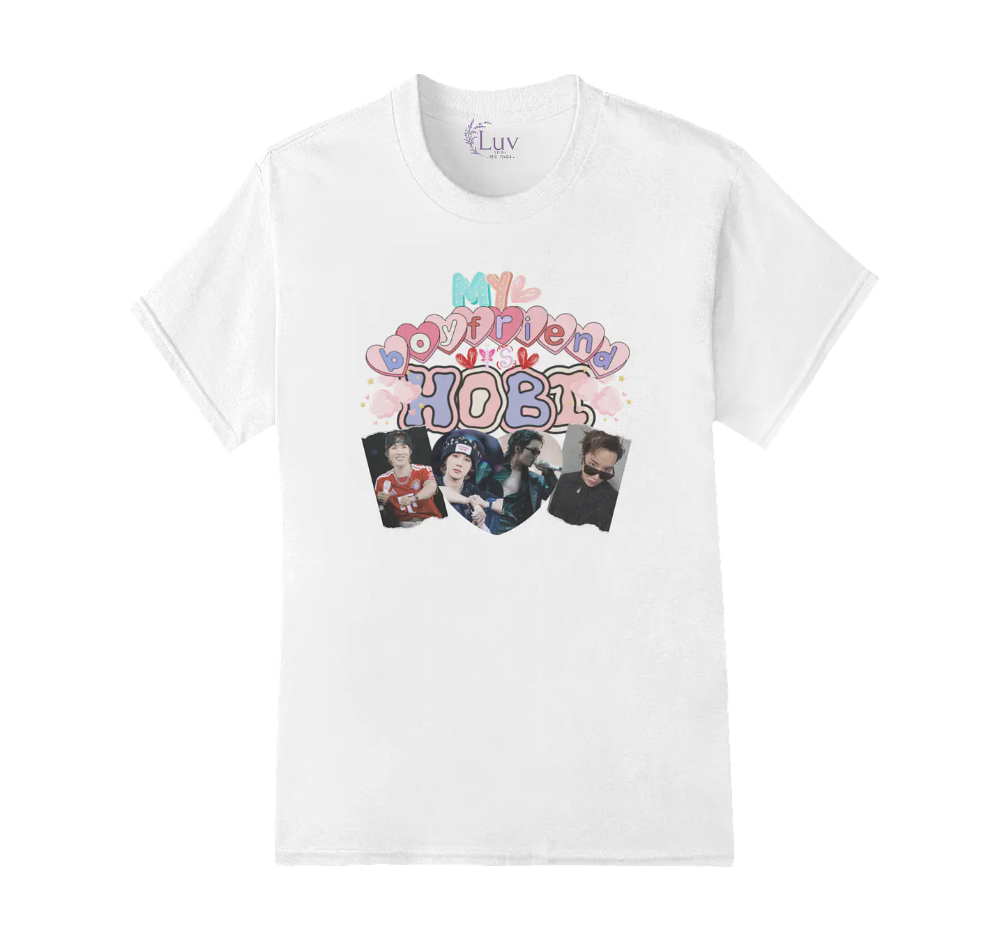 Polera BTS My Boyfriend is Hobi 1