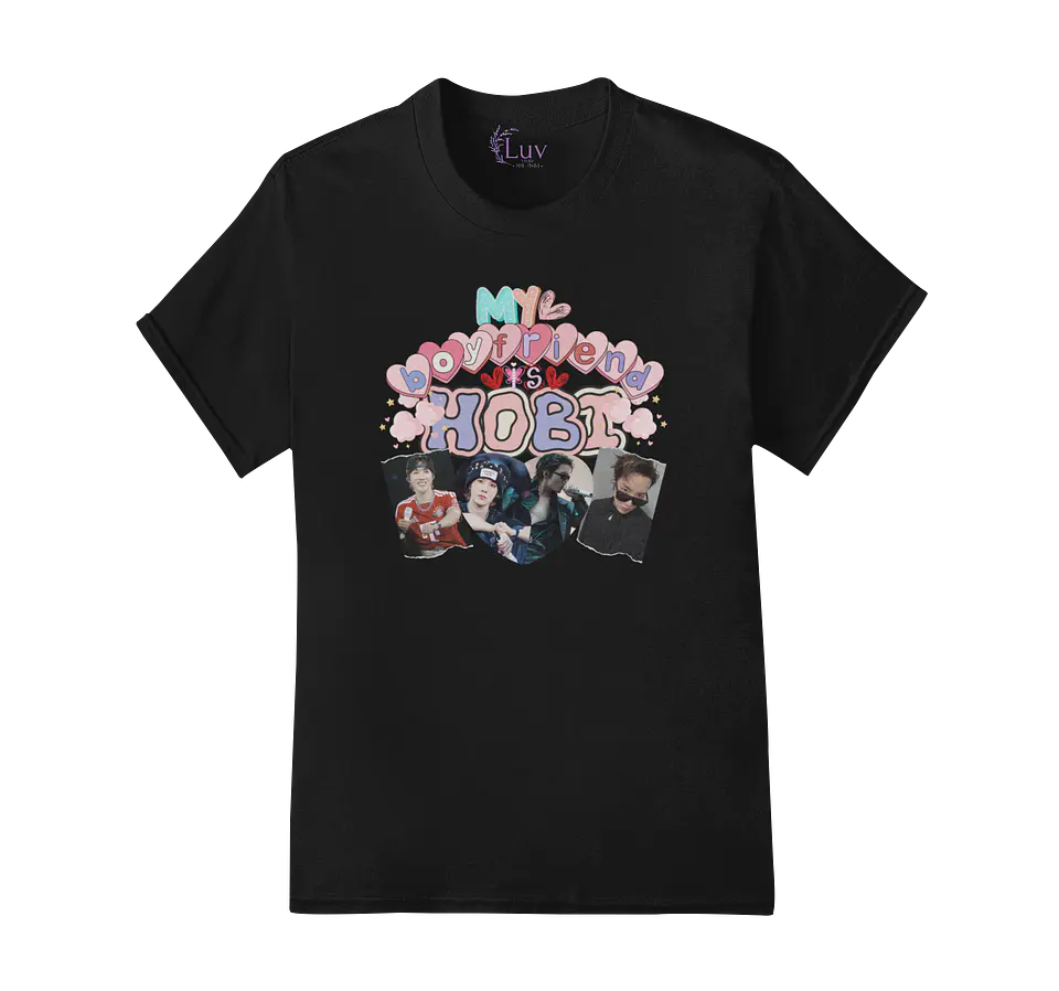 Polera BTS My Boyfriend is Hobi 2