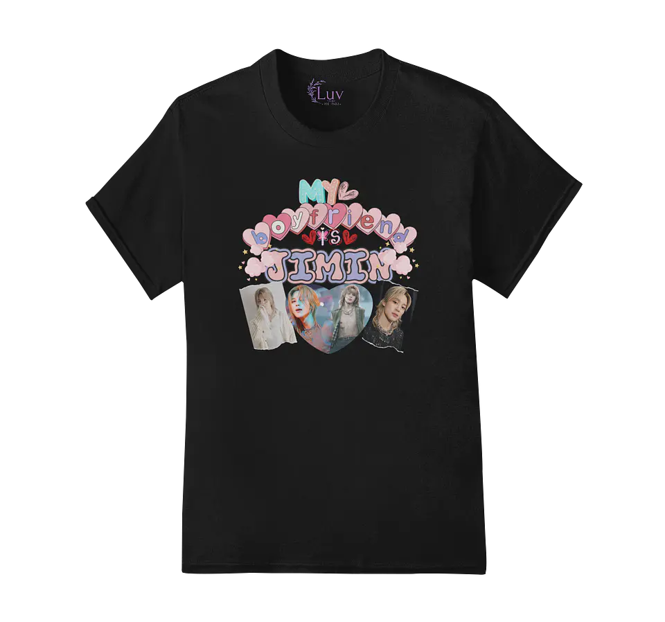 Polera BTS My Boyfriend is Jimin 2