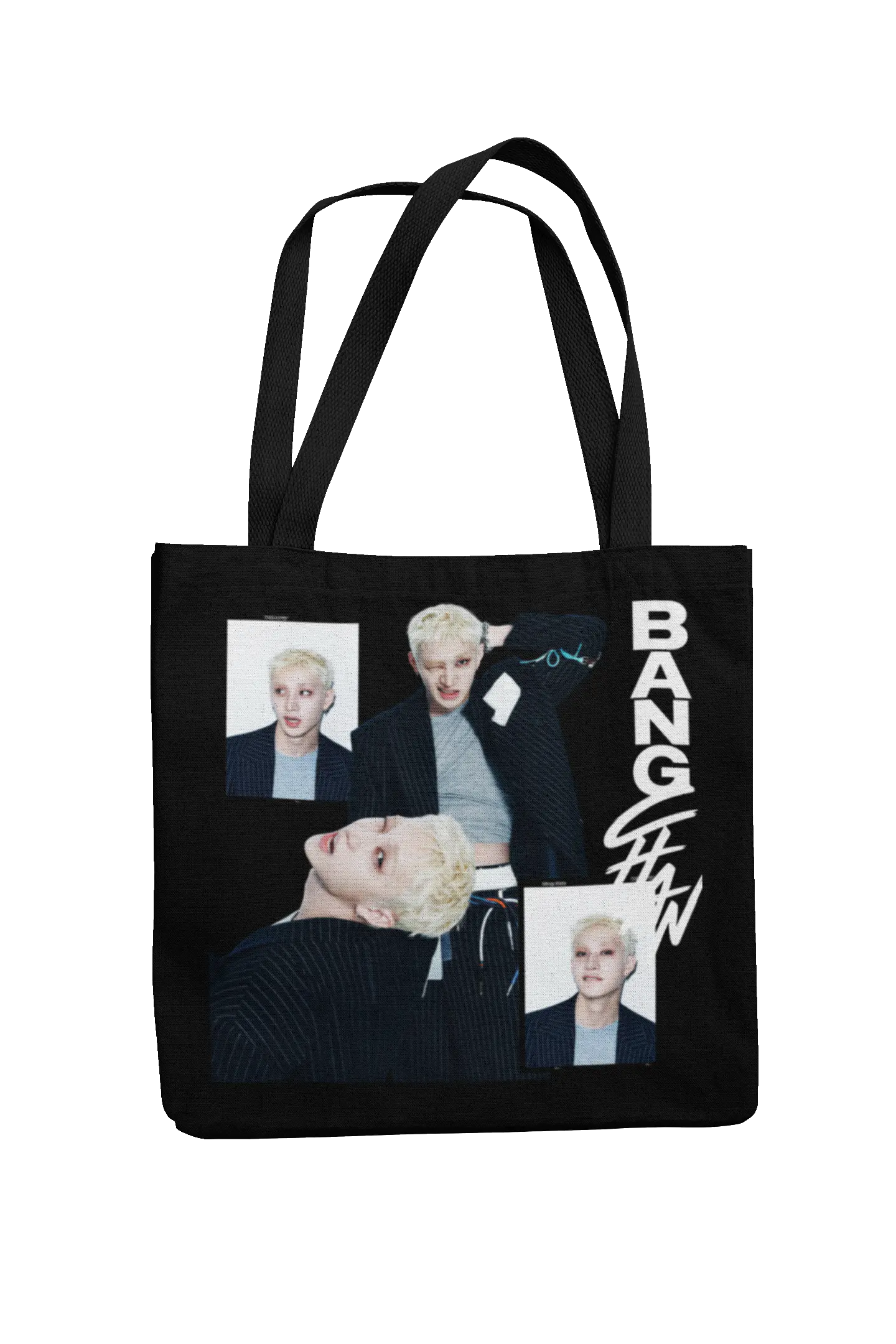 Totebag Bang Chan Stray Kids | Editorial Collage 1