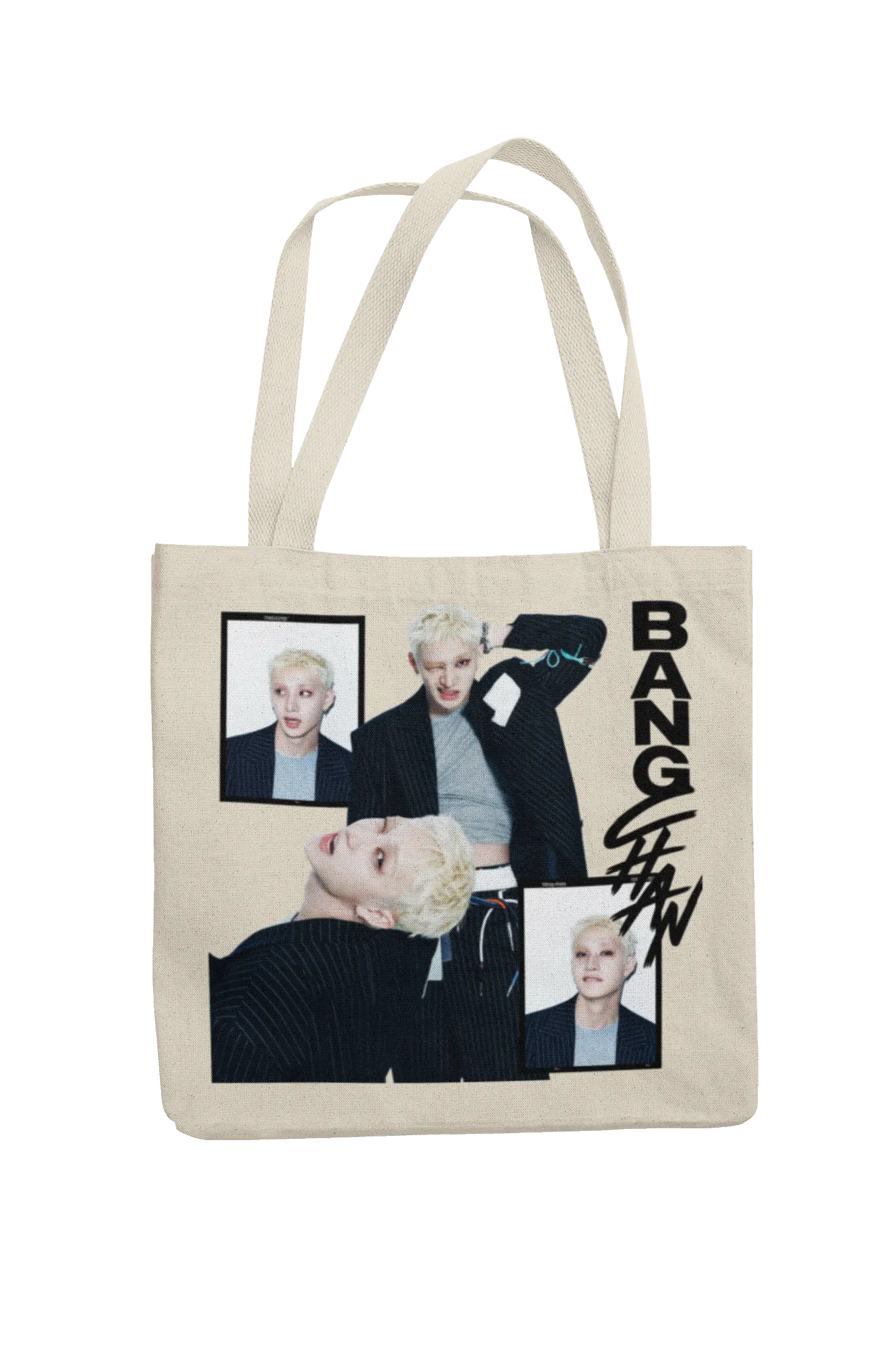 Totebag Bang Chan Stray Kids | Editorial Collage 2