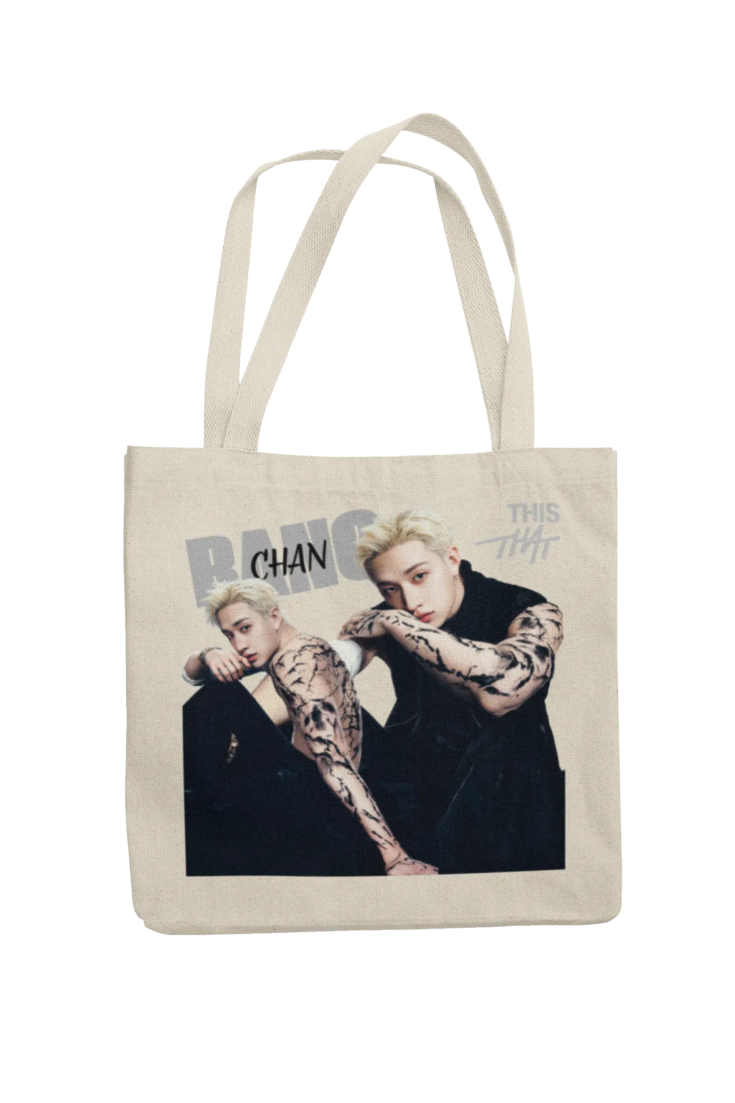 Totebag Bang Chan Stray Kids | Double Portrait 1