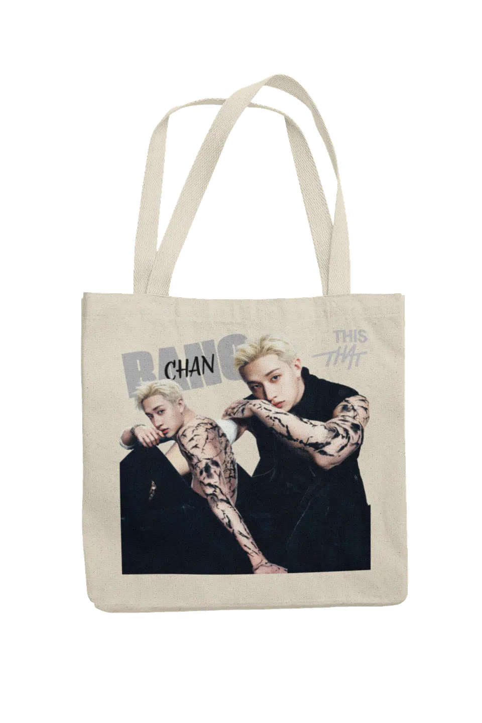 Totebag Bang Chan Stray Kids | Double Portrait 1
