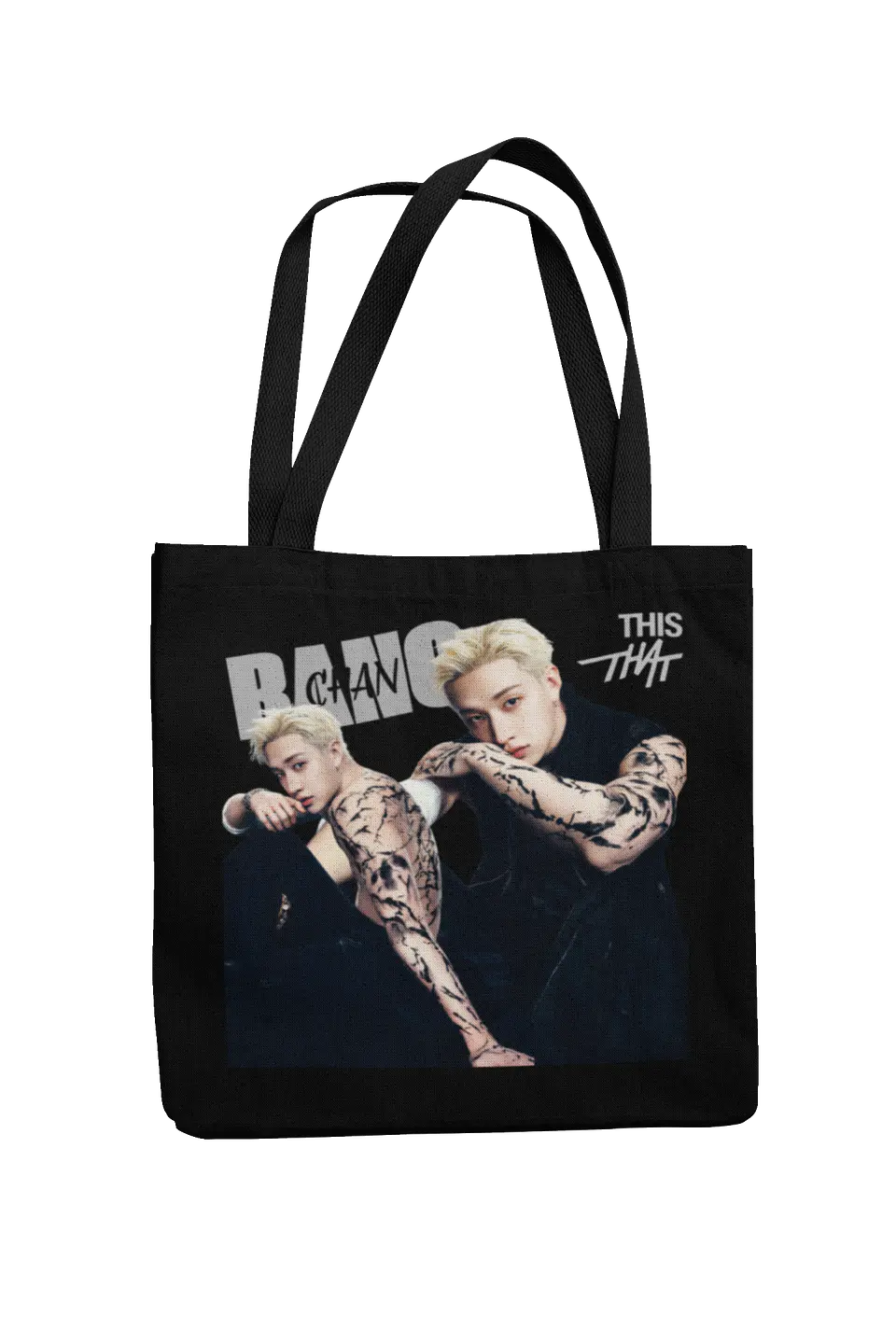 Totebag Bang Chan Stray Kids | Double Portrait 2