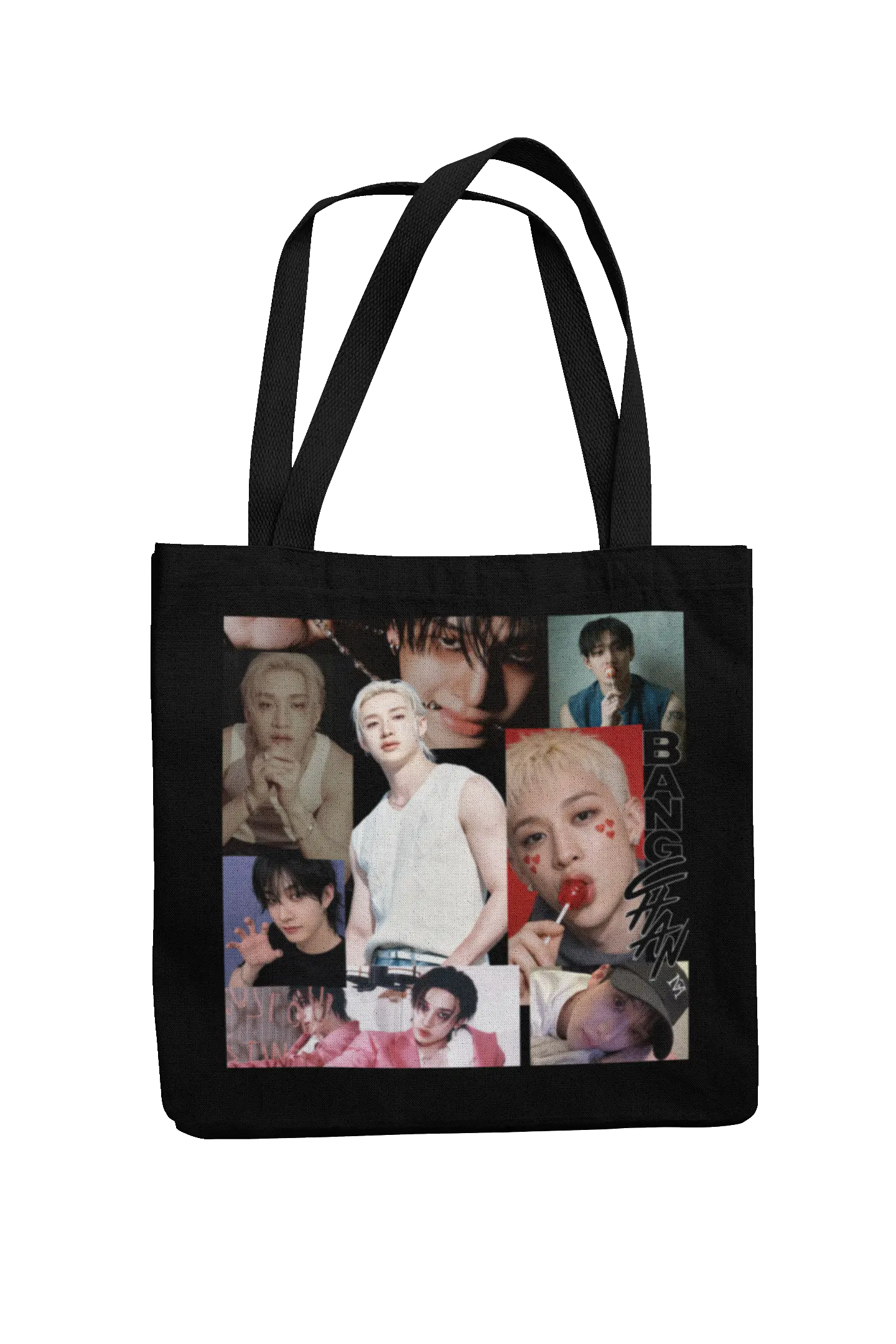 Totebag Stray Kids | Bang Chan Photo Collage 1