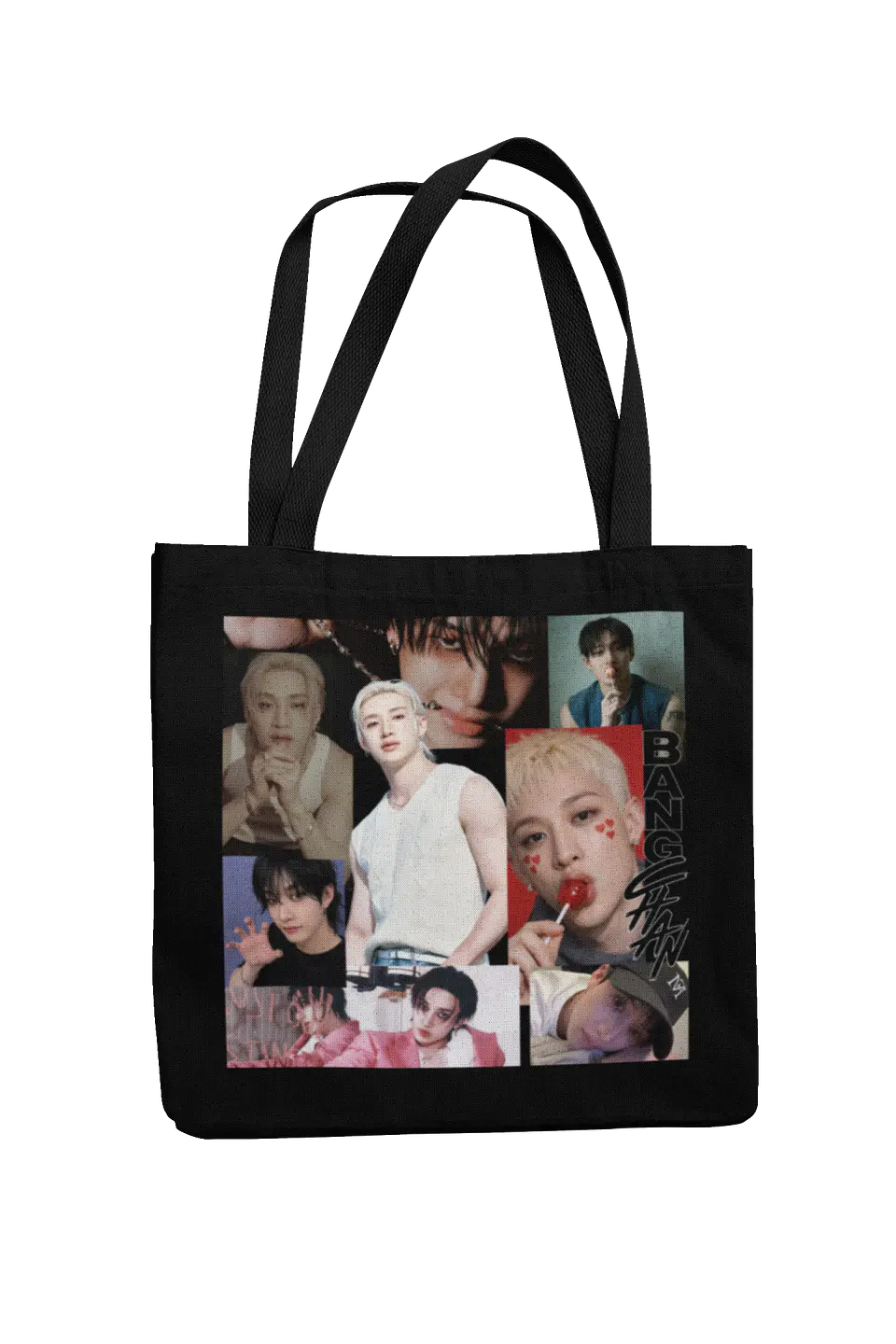 Totebag Stray Kids | Bang Chan Photo Collage 1
