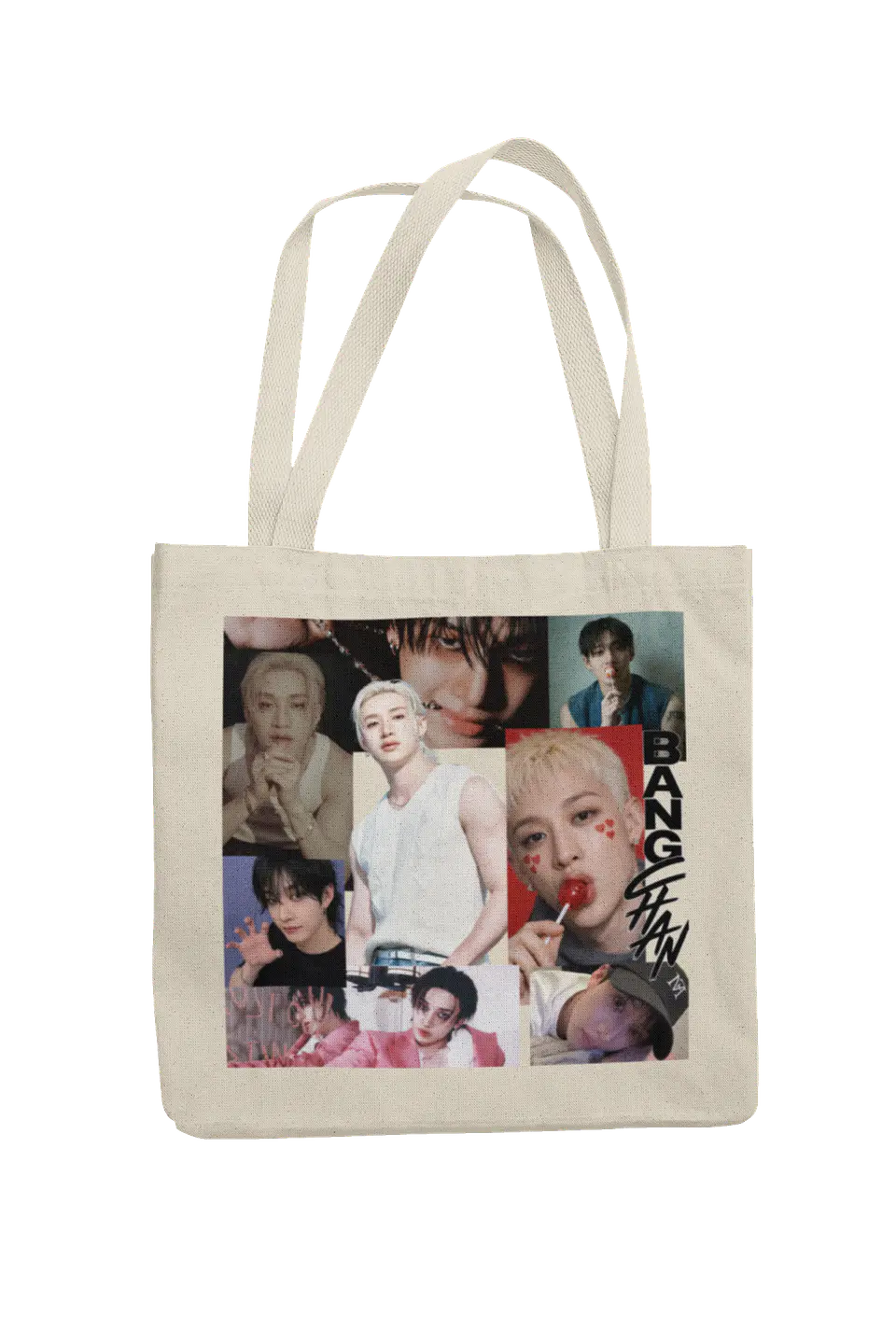 Totebag Stray Kids | Bang Chan Photo Collage 2
