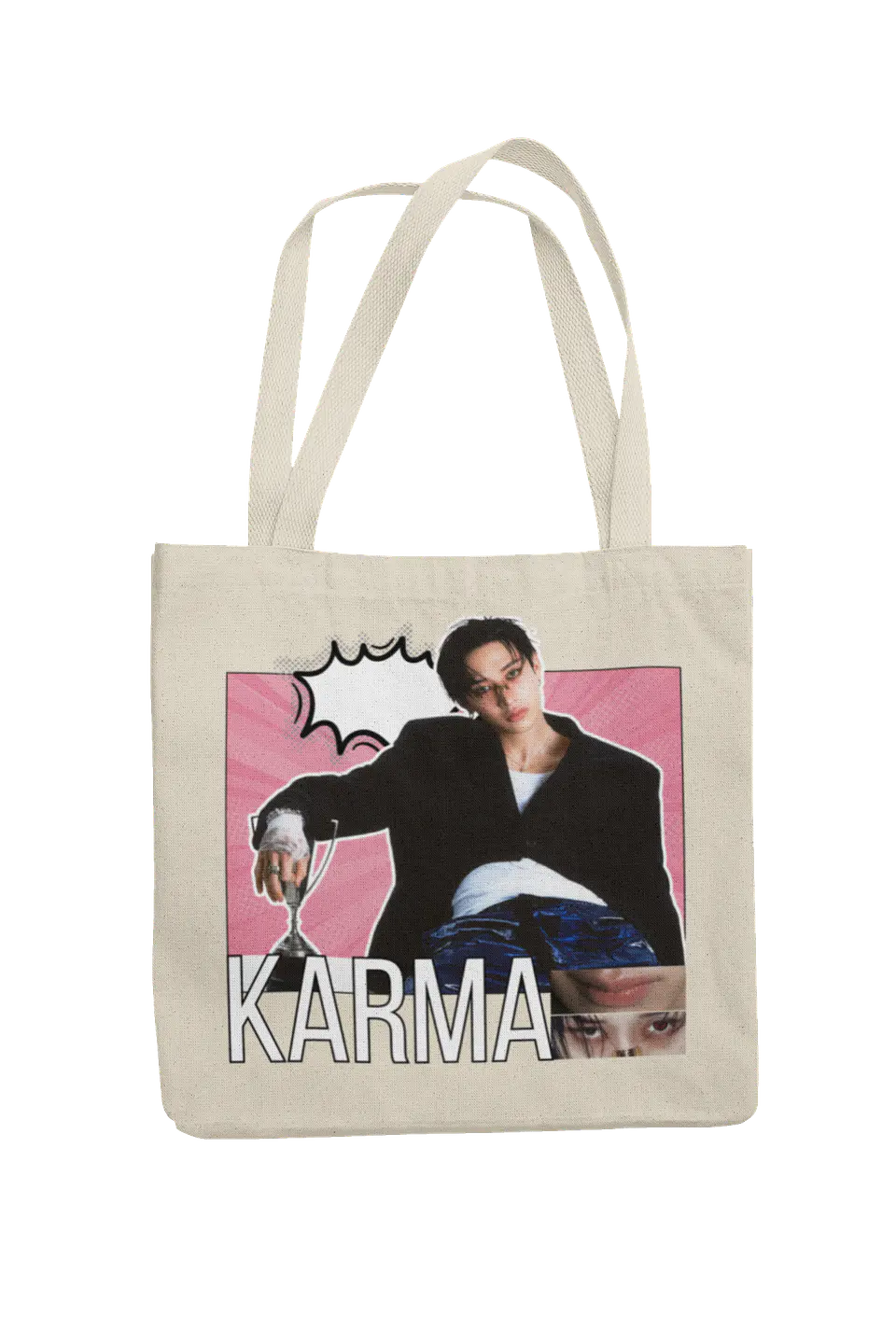 Totebag Stray Kids | Bang Chan Karma 2
