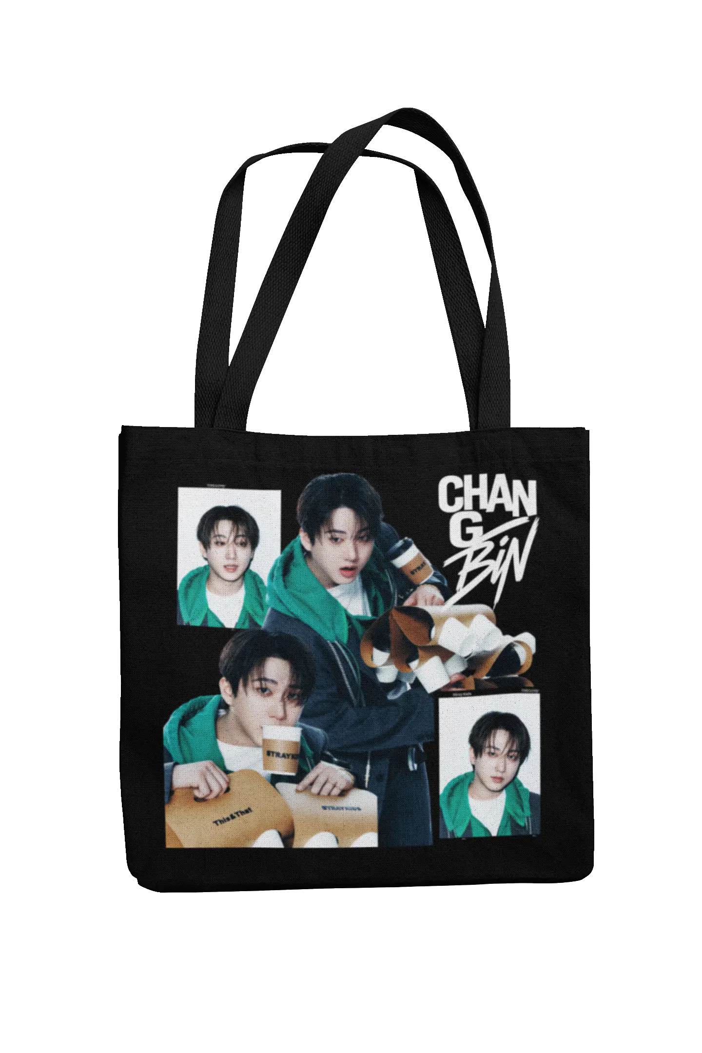 Totebag Changbin Stray Kids | Editorial Collage 1