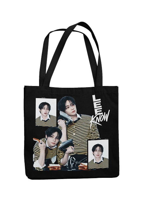 Totebag Lee Know Stray Kids | Editorial Collage