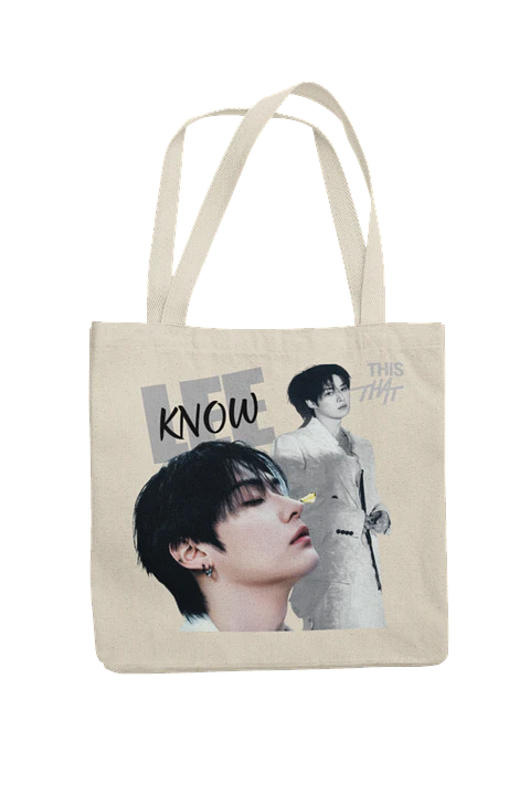 Totebag Lee Know Stray Kids | Double Portrait