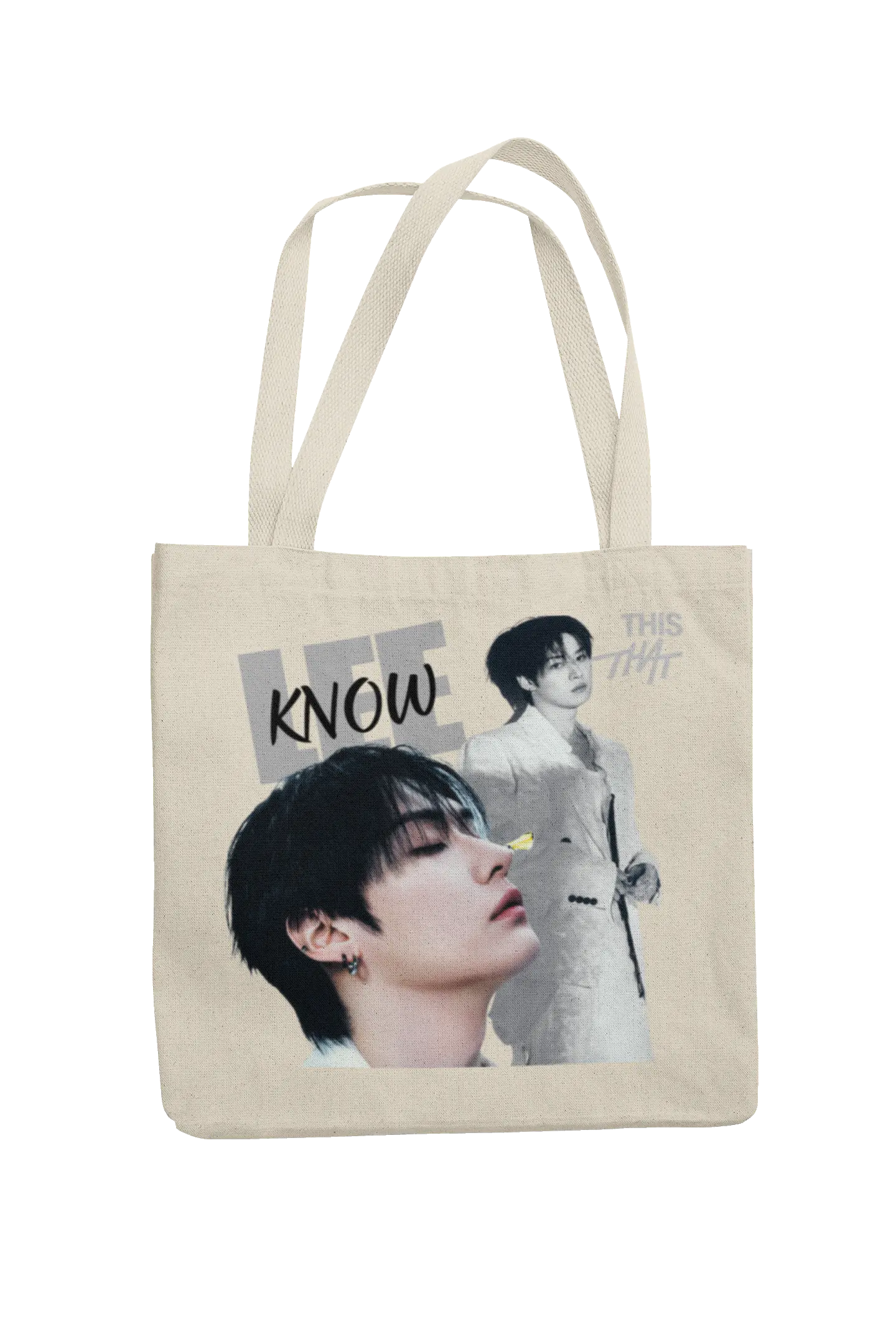 Totebag Lee Know Stray Kids | Double Portrait 1