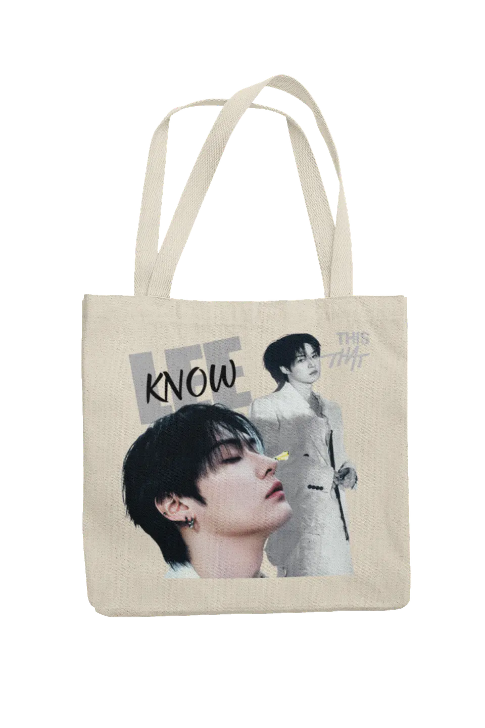 Totebag Lee Know Stray Kids | Double Portrait 1