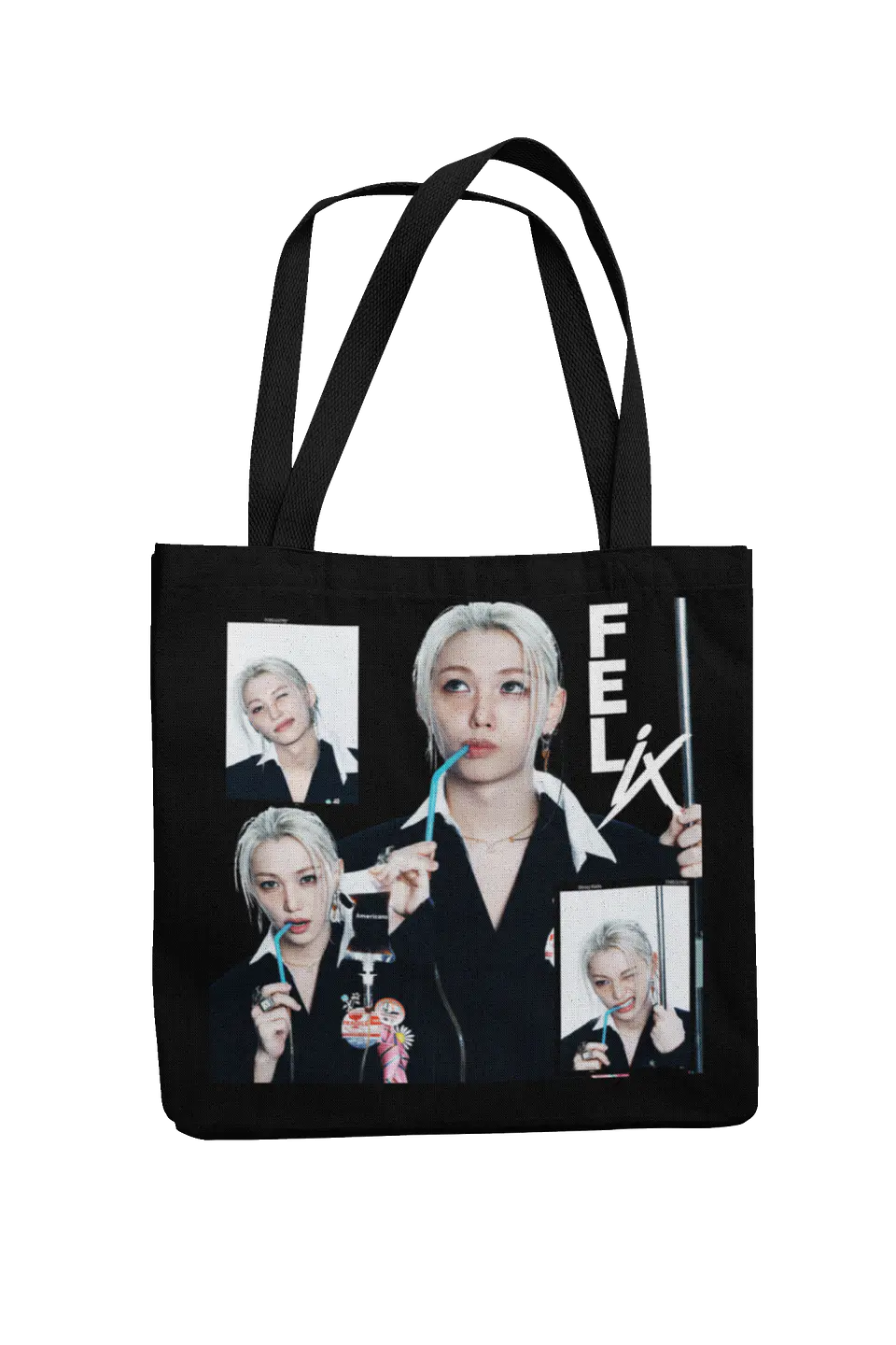Totebag Felix Stray Kids | Editorial Collage 2