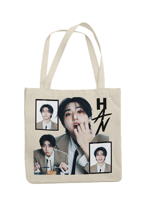 Totebag Han Stray Kids | Editorial Collage