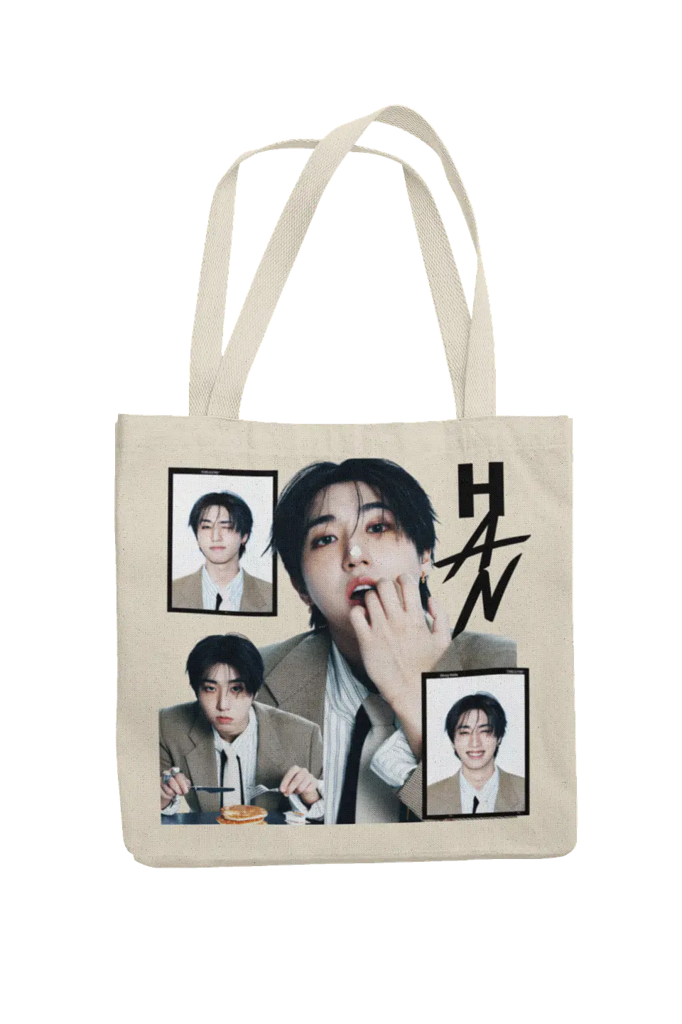 Totebag Han Stray Kids | Editorial Collage 1