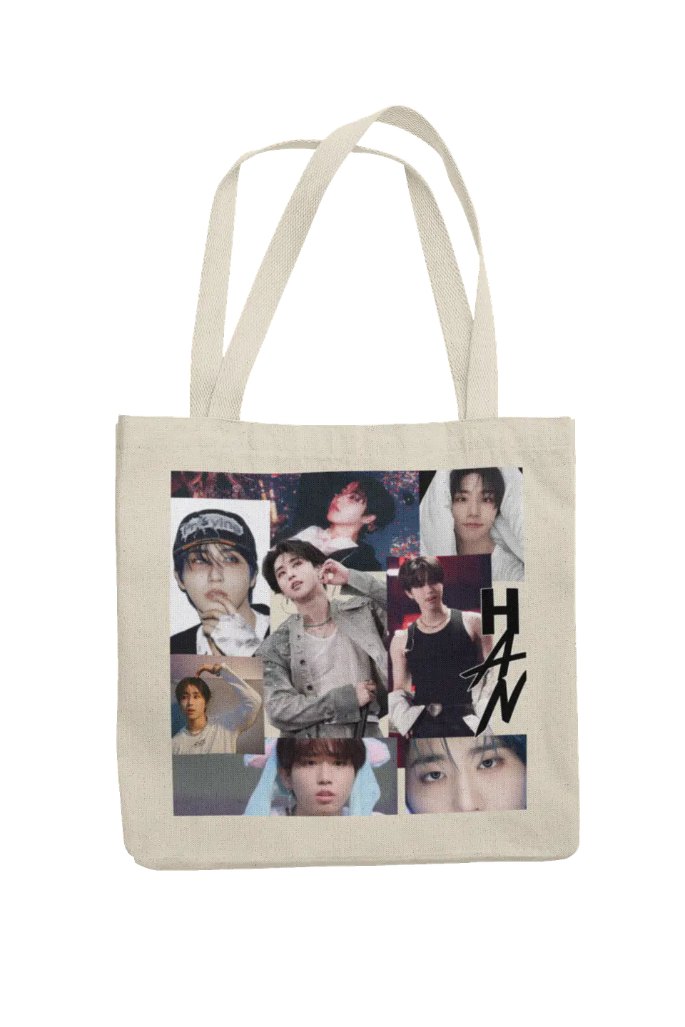 Totebag Stray Kids | Han Photo Collage 1